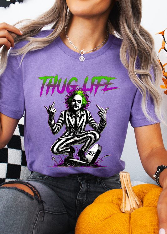Thug Life Beetle Juice Graphic Tee