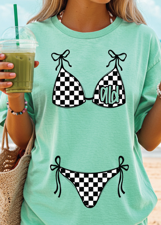 Bikini Comfort Color personalized Tee