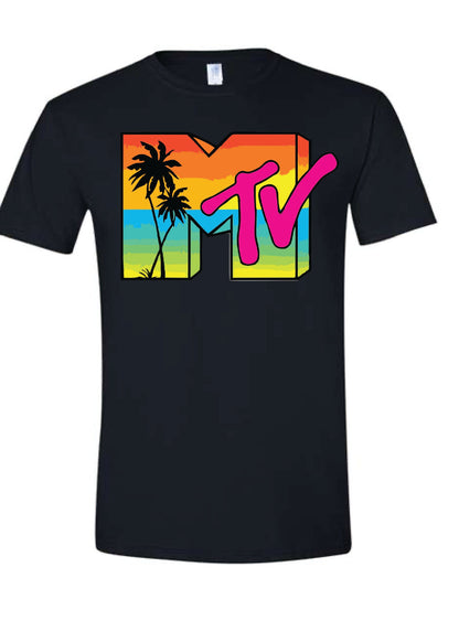 90's MTV Sunset Vibes Tee