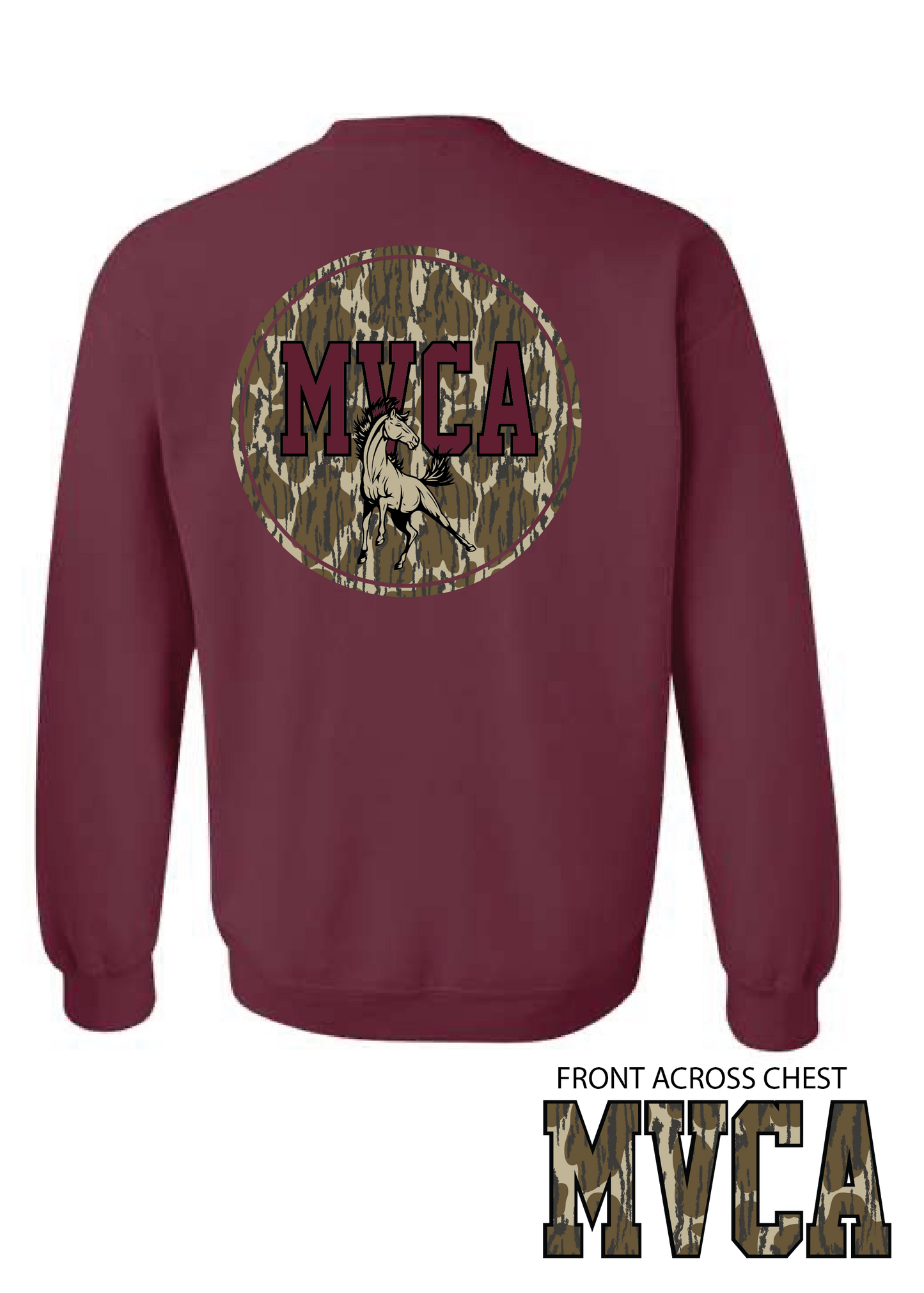 MVCA Bottomlands Camo Sweatshirt