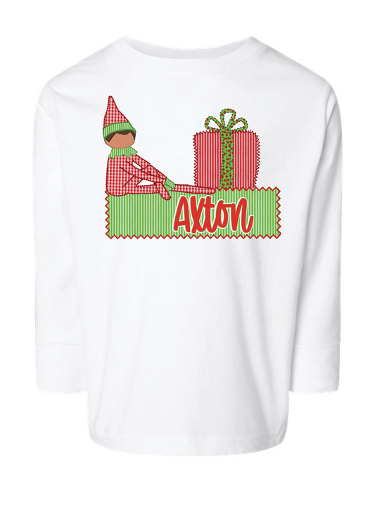 Boy Elf Namedrop Long Sleeve