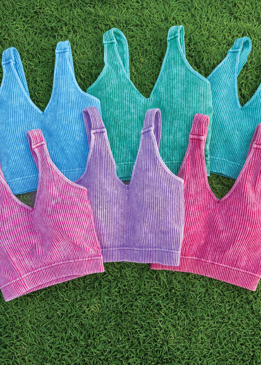 Cropped Cami Bralette W/Pads