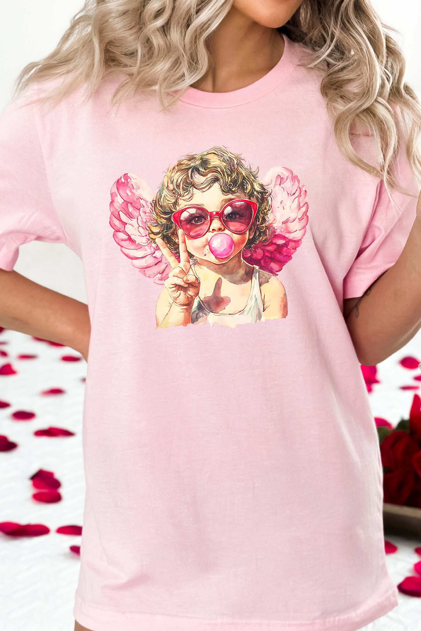 Bubblegum Cupid Graphic Tee