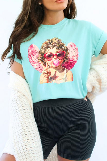 Bubblegum Cupid Graphic Tee