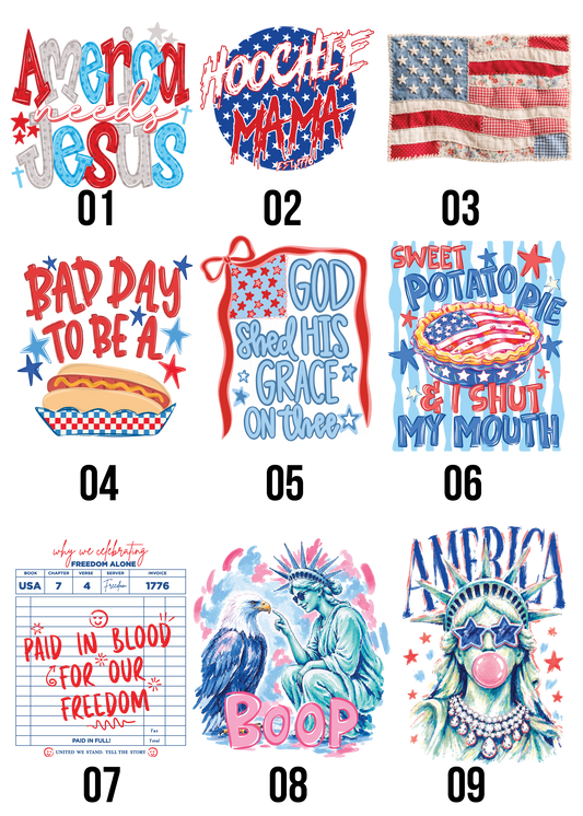 BUILD YOUR OWN PATRIOTIC TEE