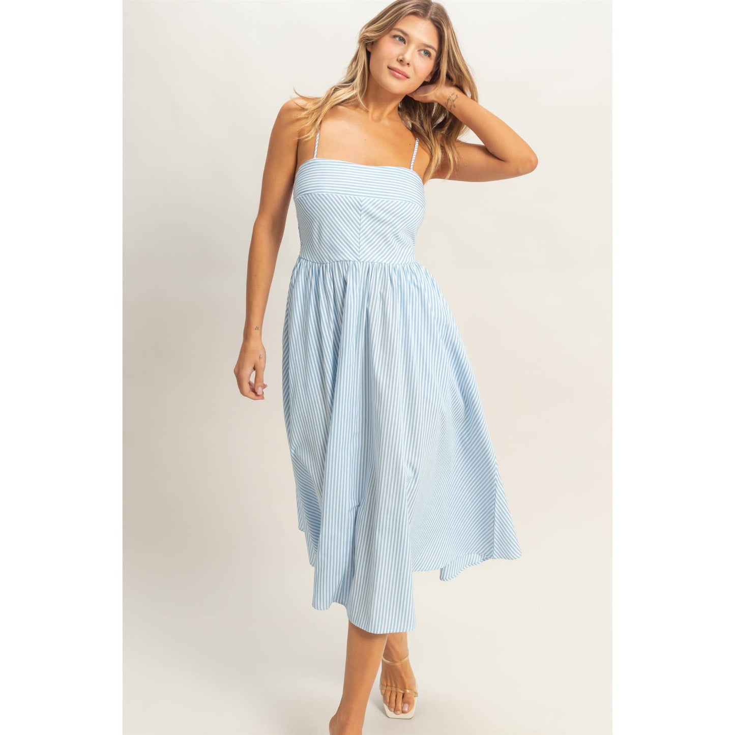 Dockside Darlin' Striped Dress