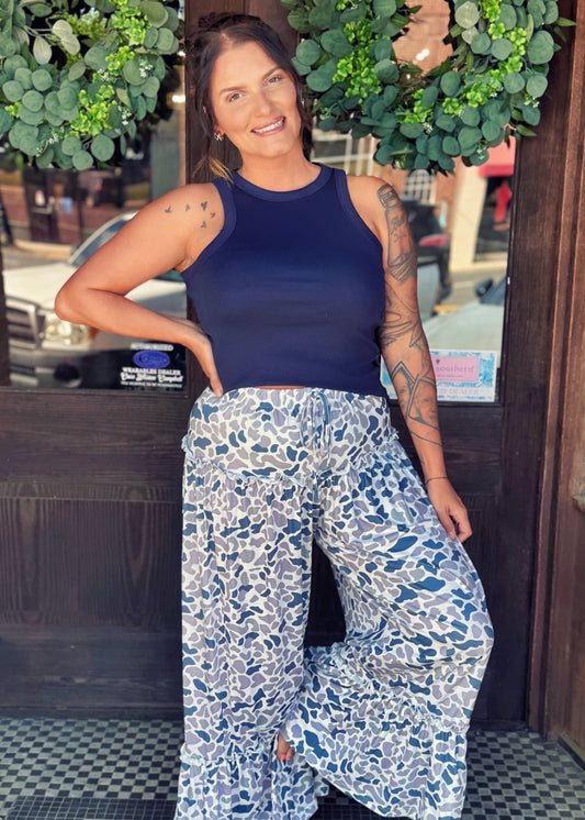 Laidback Luxe Camo Pants