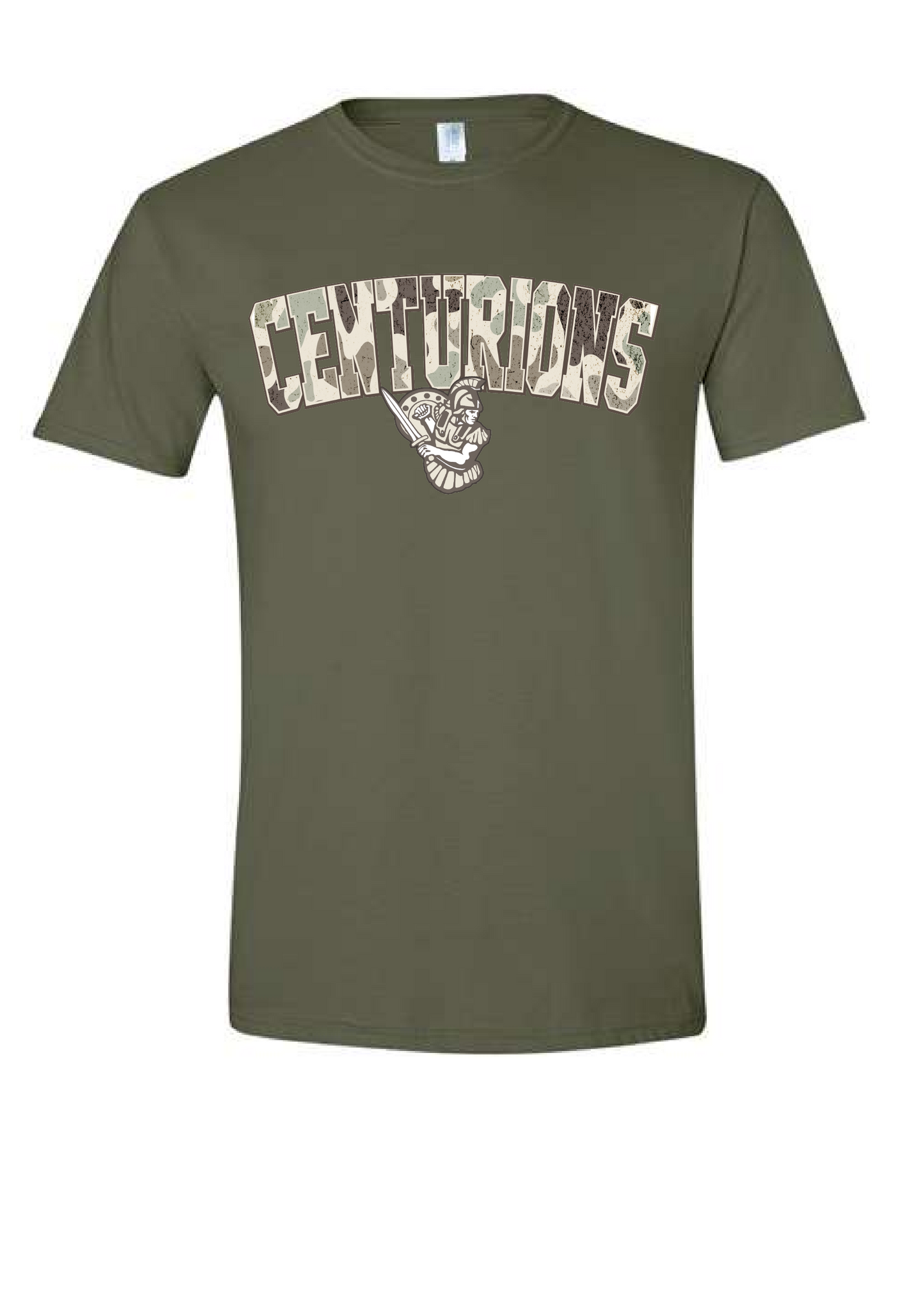 Camo Varsity Graphic Tee