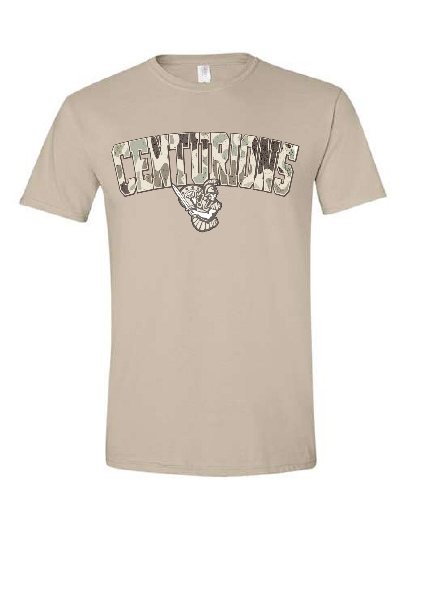 Camo Varsity Graphic Tee