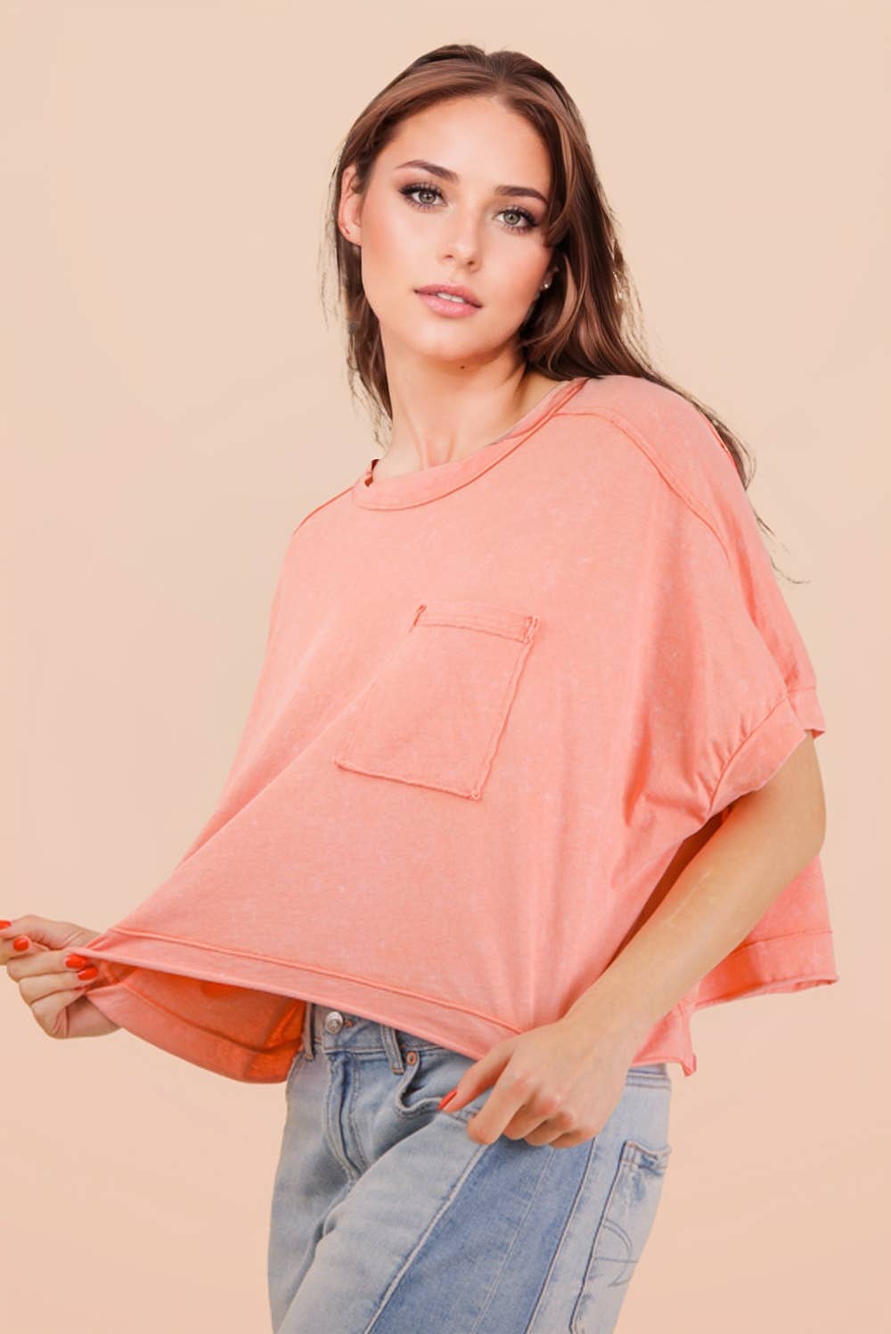Oversized Comfy Crop