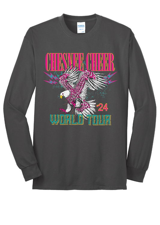 Chesnee Cheer World Tour Long Sleeves Tee