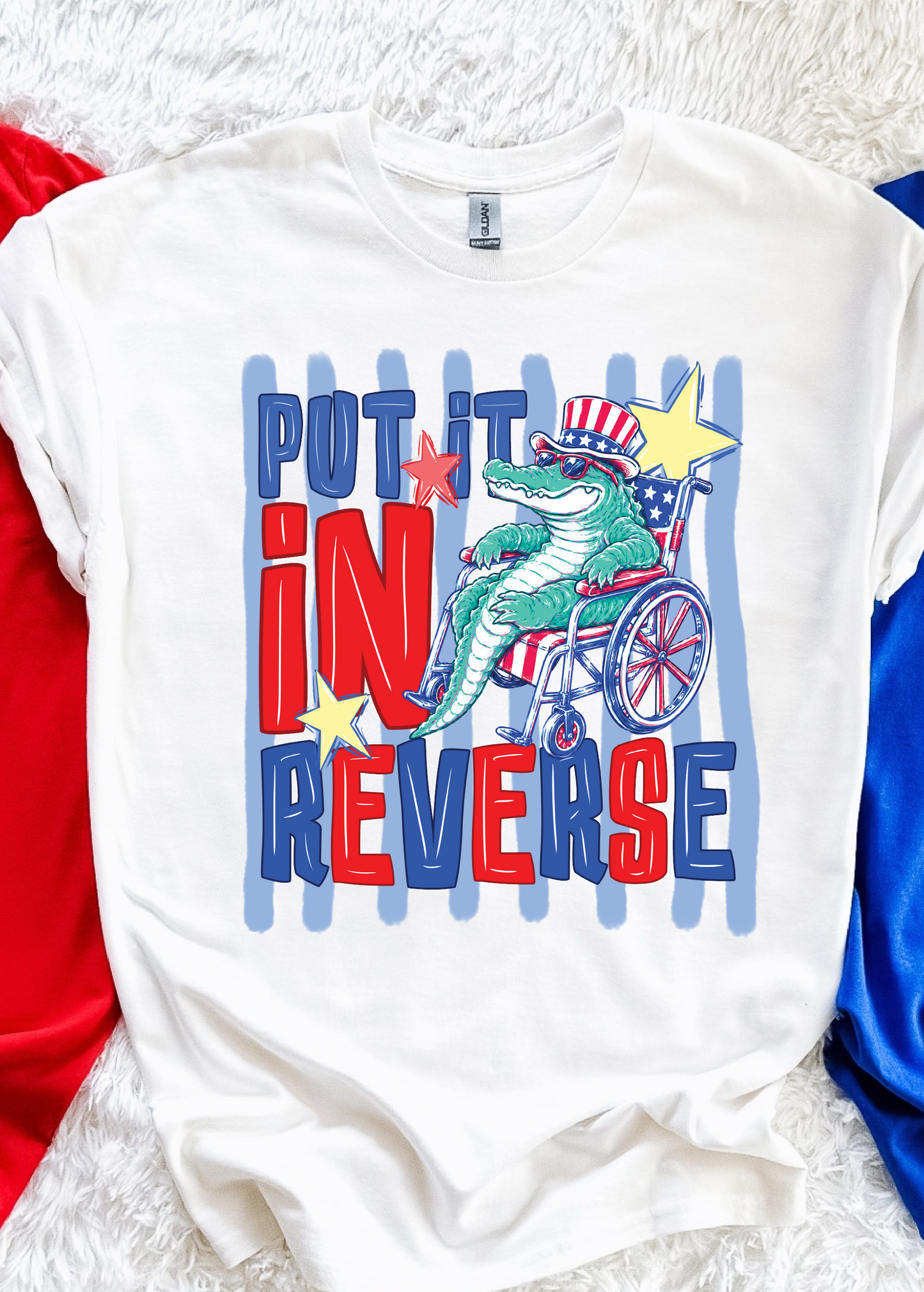 Put it In Reverse Gator Tee