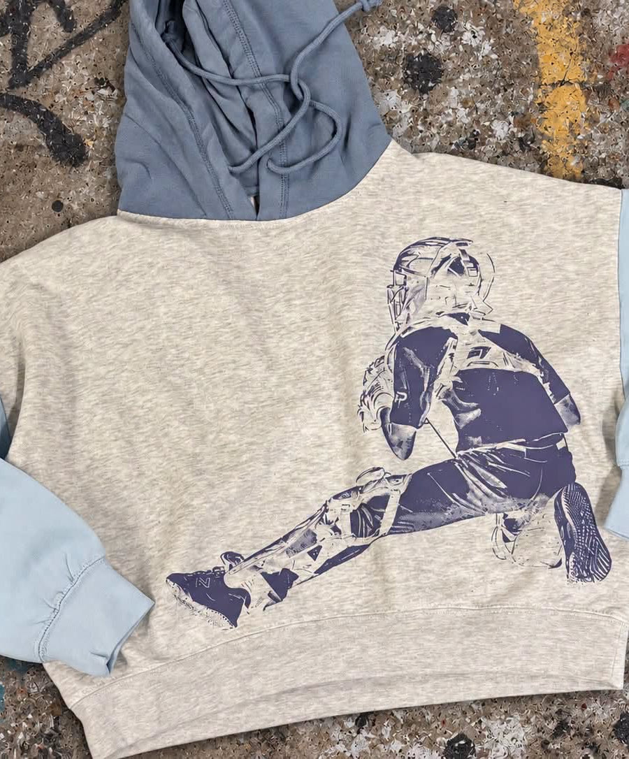 Photo Bomb Color Block Hoodie