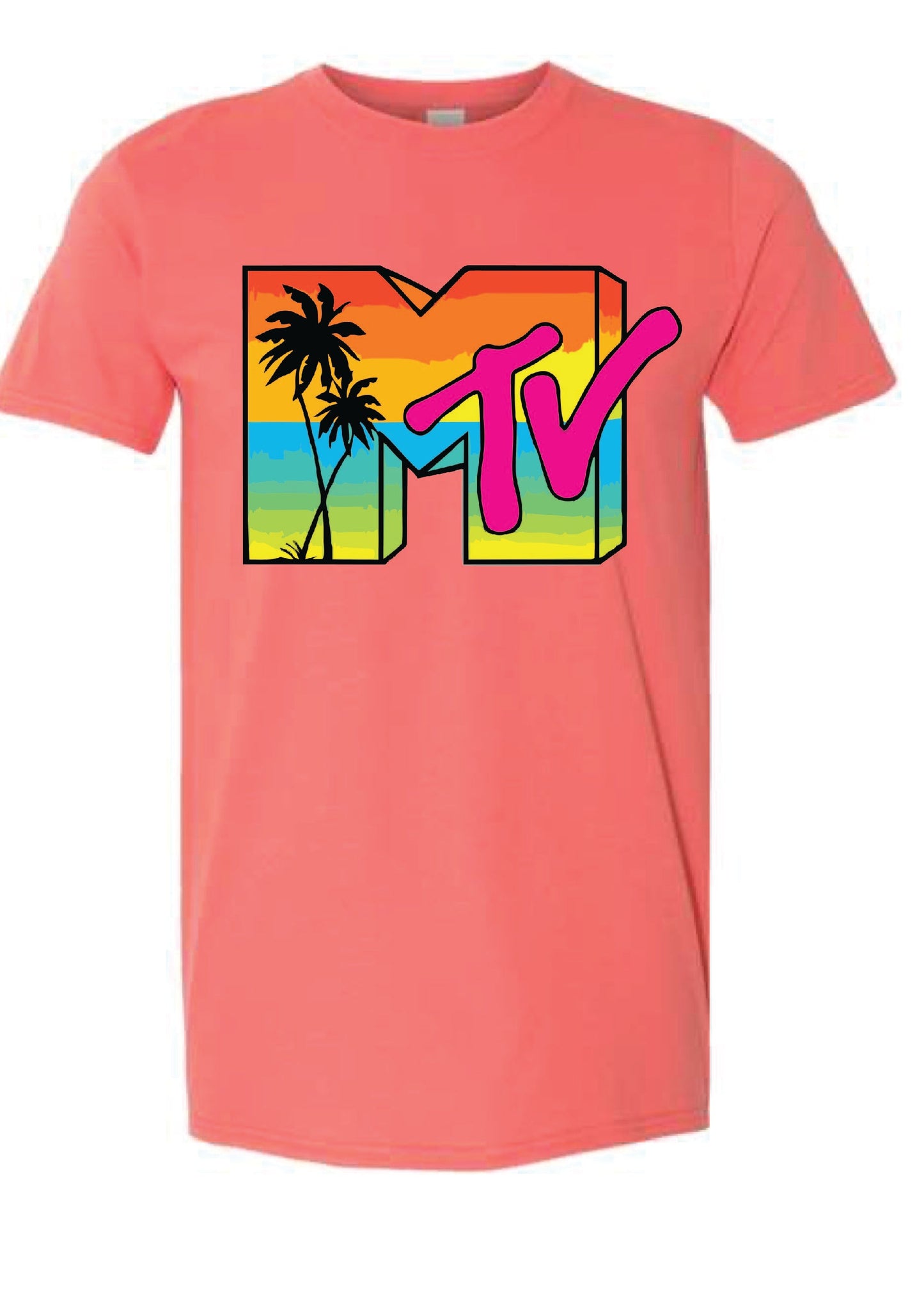 90's MTV Sunset Vibes Tee