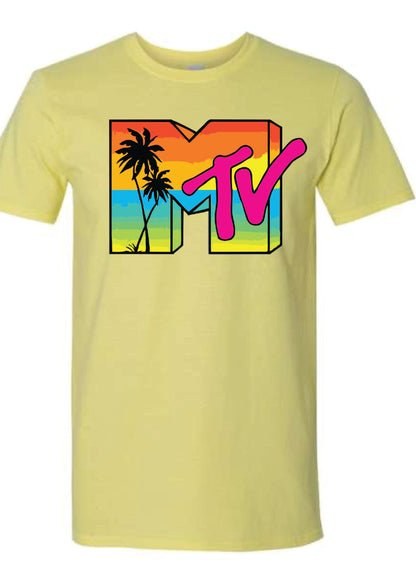 90's MTV Sunset Vibes Tee