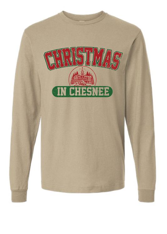 Chesnee Christmas Varsity Long Sleeves