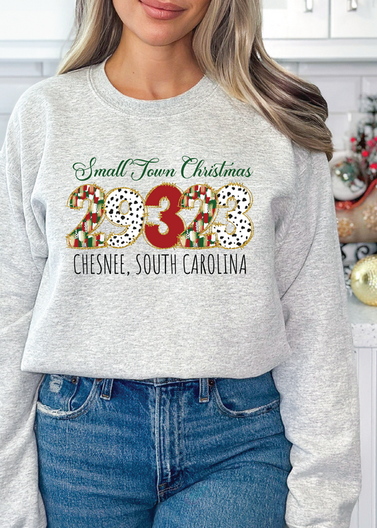 Christmas Zipcode Sweatshirt