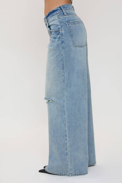 Billie Relaxed Rise Baggy Wide Leg Jean
