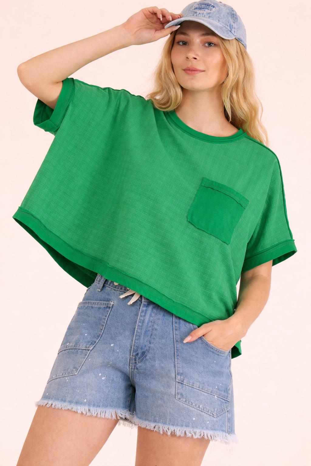 The Go-To Textured Tee