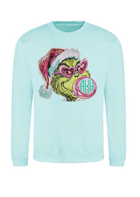 Boujee Bubble Gum Personalized Sweatshirt