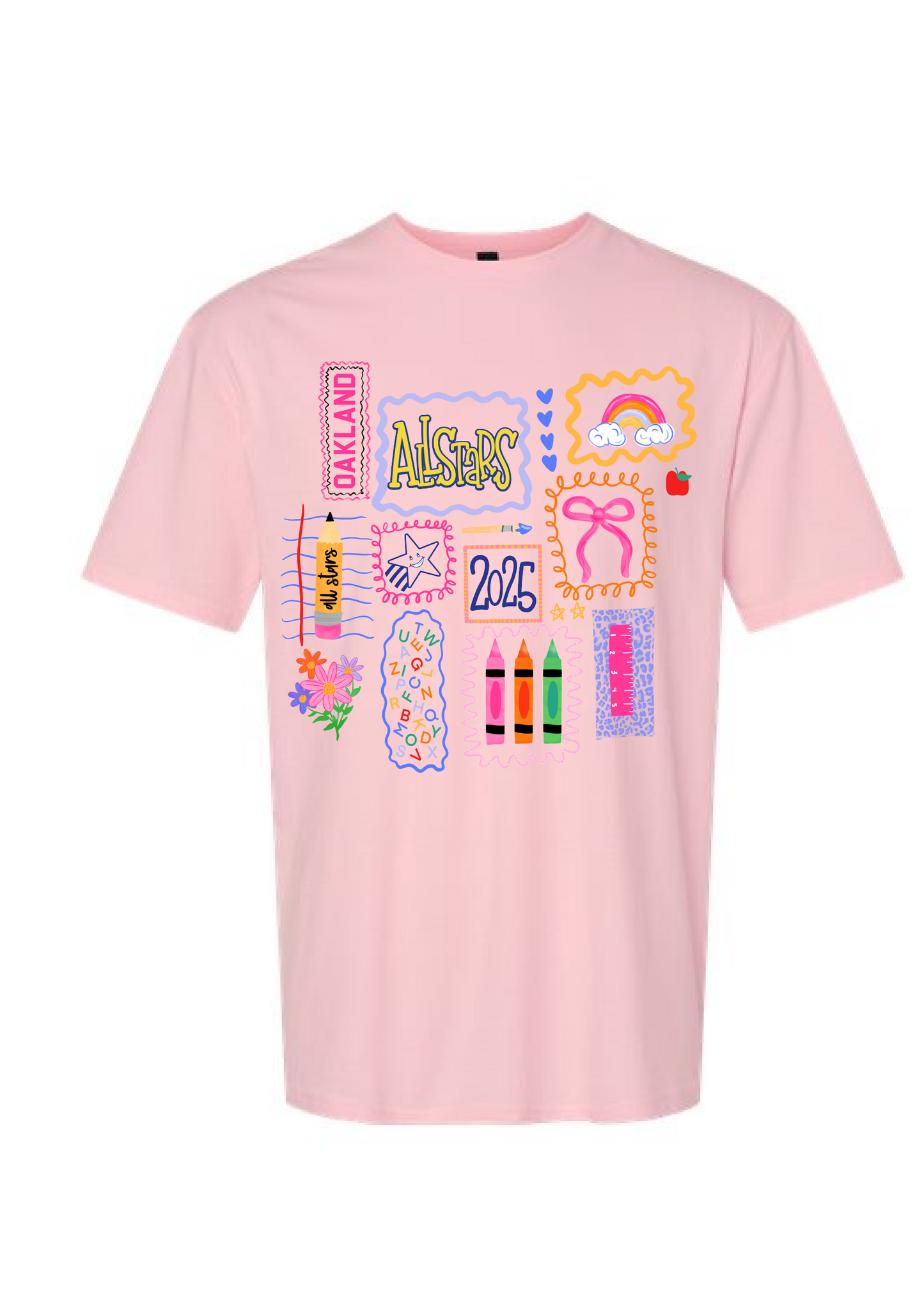 Oakland Allstars Doodle Collage Tee