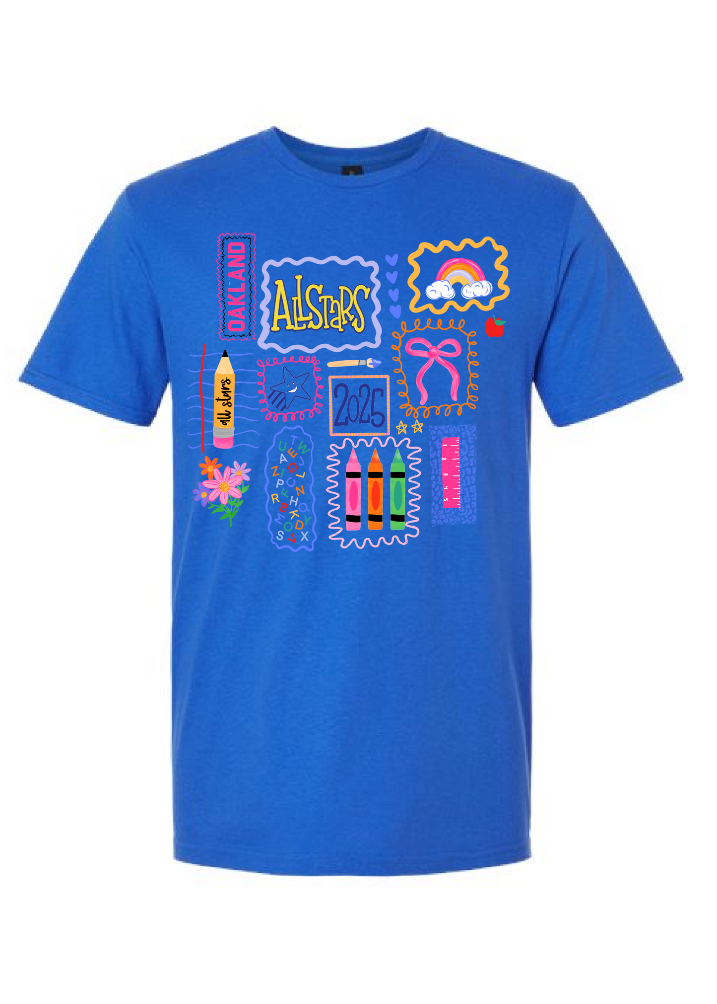 Oakland Allstars Doodle Collage Tee