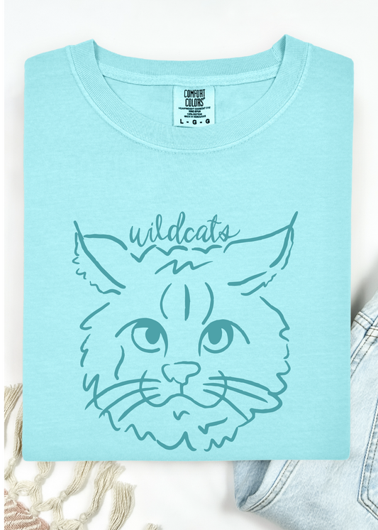 ADULT Mascot Doodle Comfort Color Tee