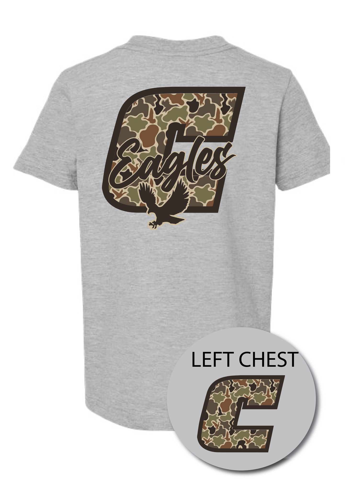 Chesnee C Duck Camo ADULT tee