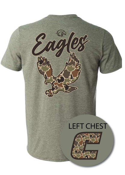 Flying Eagle Duck Camo ADULT Tee