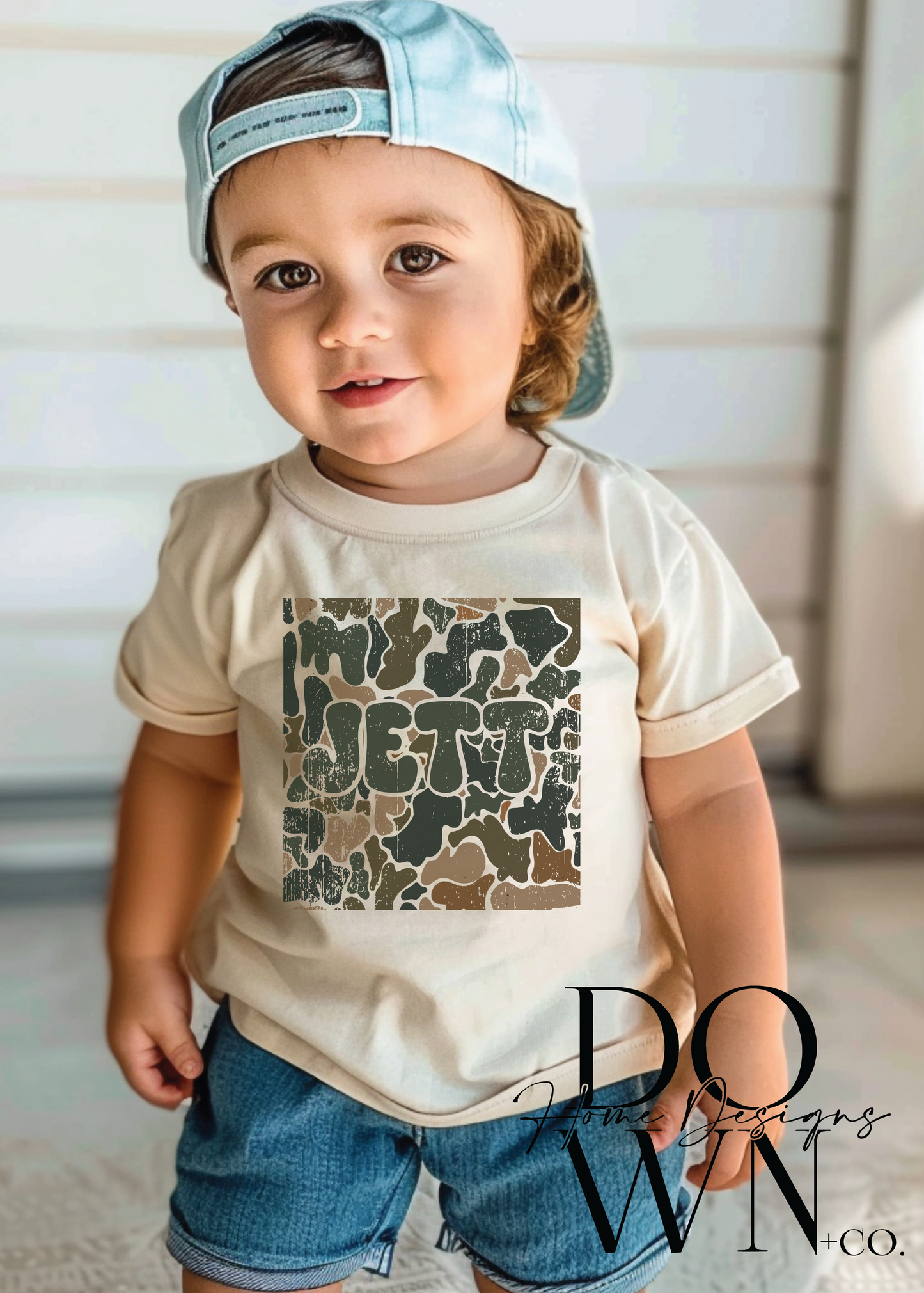 Duck Camo Name Tee