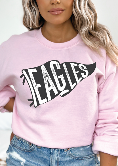 Eagle Pendant Flag Crewneck