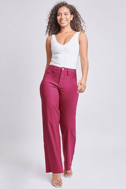 Hyperstretch High Rise Wide Leg