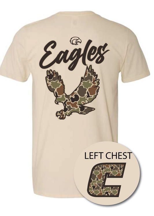 Flying Eagle Duck Camo ADULT Tee