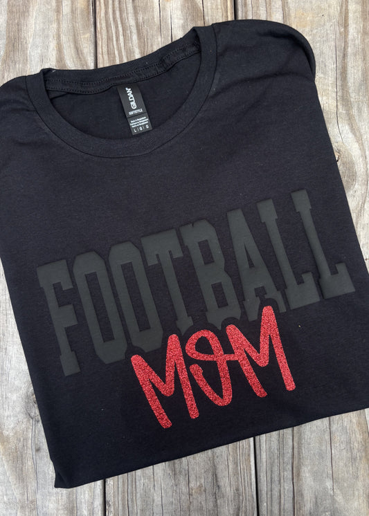 Game Day Puff + Glitter Combo Tee