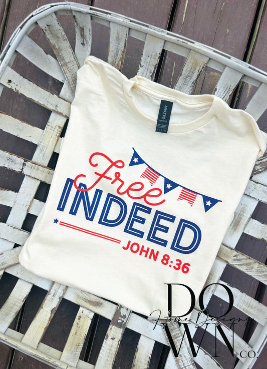 Free Indeed Natural Tee