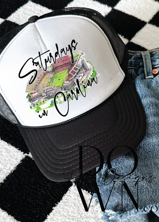 Saturdays in Carolina Trucker Hat