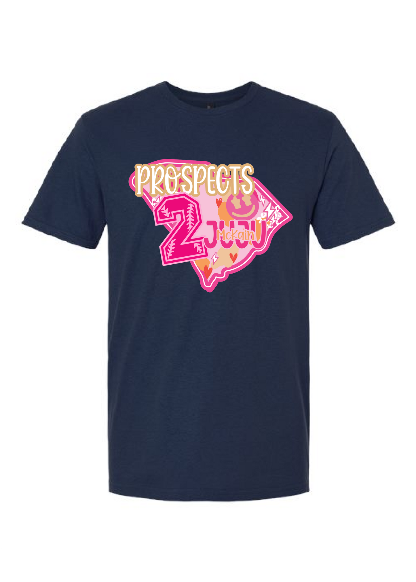 Pink Prospects State Graphic Tee