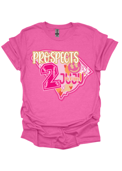 Pink Prospects State Graphic Tee