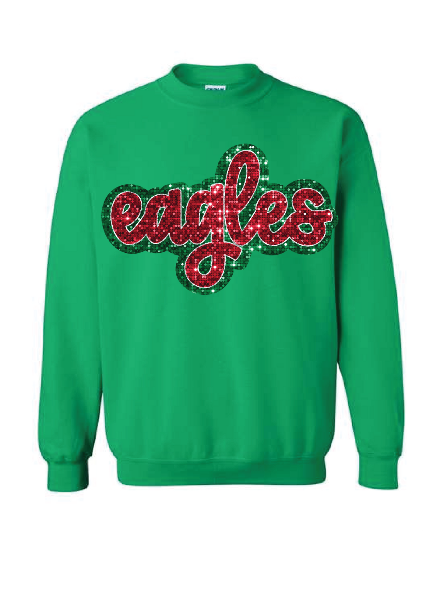 Eagles Faux Glitter Sweatshirt