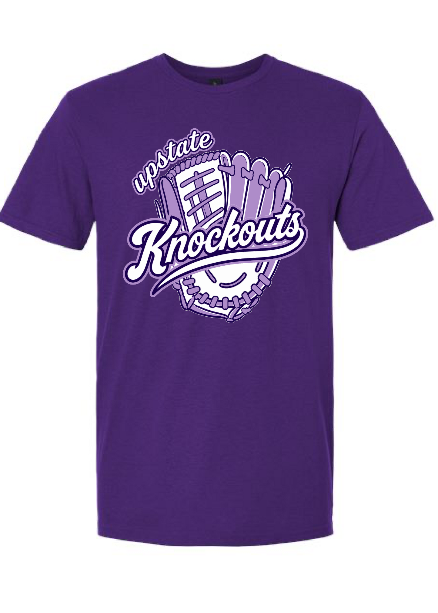 Upstate Knockouts Softball Glove Tee