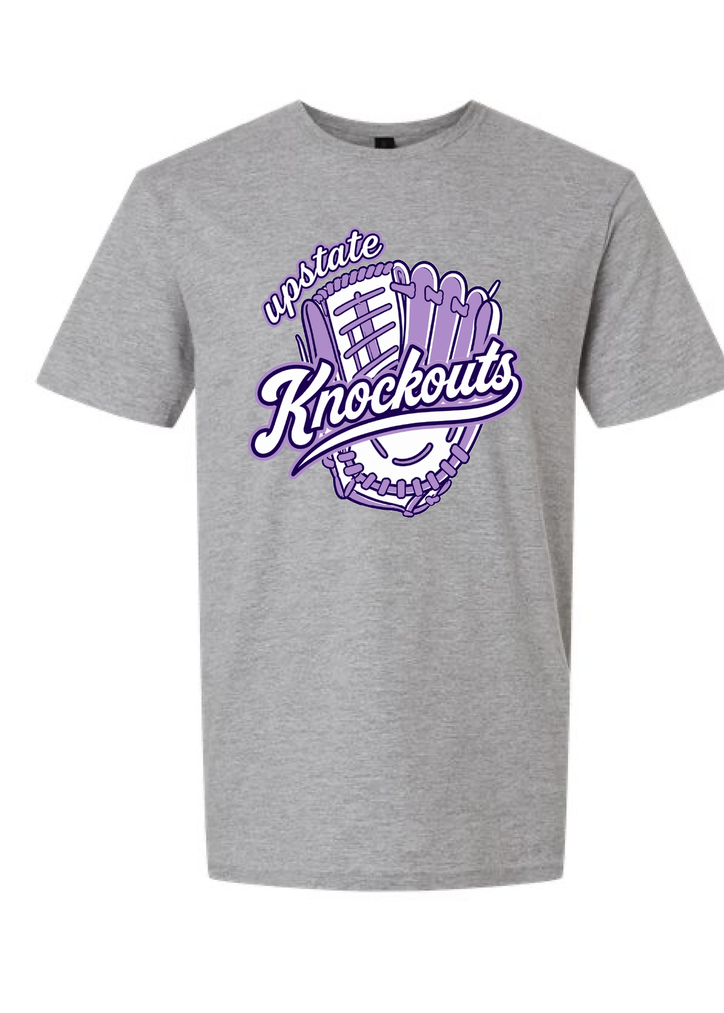 Upstate Knockouts Softball Glove Tee