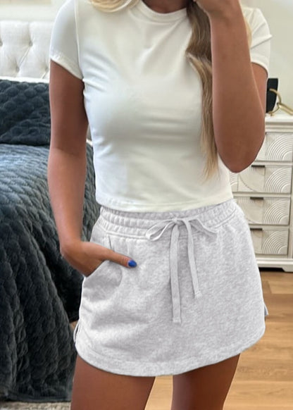French Terry Mini Skort