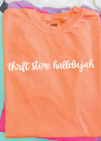 Custom Hallelujah Comfort Color Tee