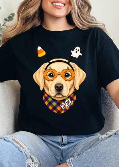 Howl-O-Ween Pups Custom Graphic Tee