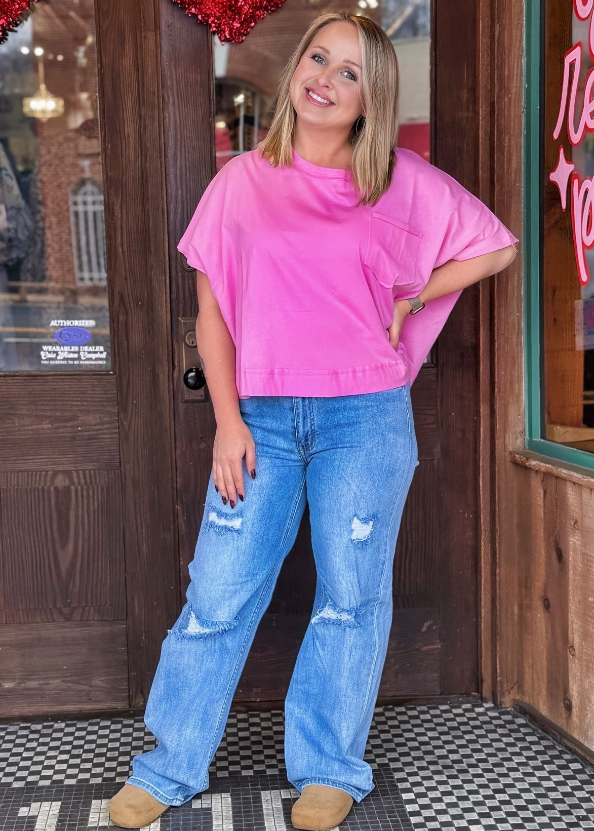 Downtown Distress Jeans