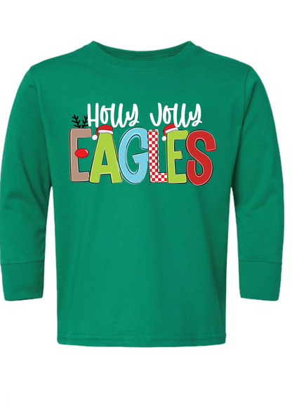 Holly Jolly Eagle Long Sleeves