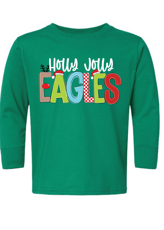 Holly Jolly Eagle Long Sleeves