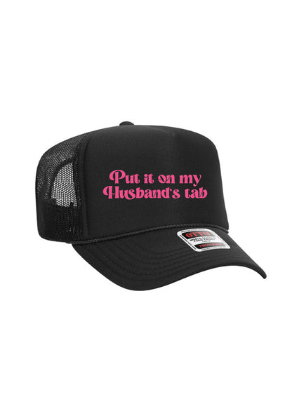 Husband's Tab Trucker Hat