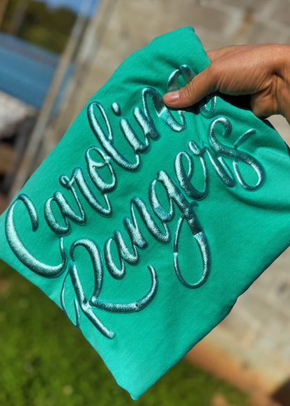 Comfort Color Metallic Puff Graphic Tee