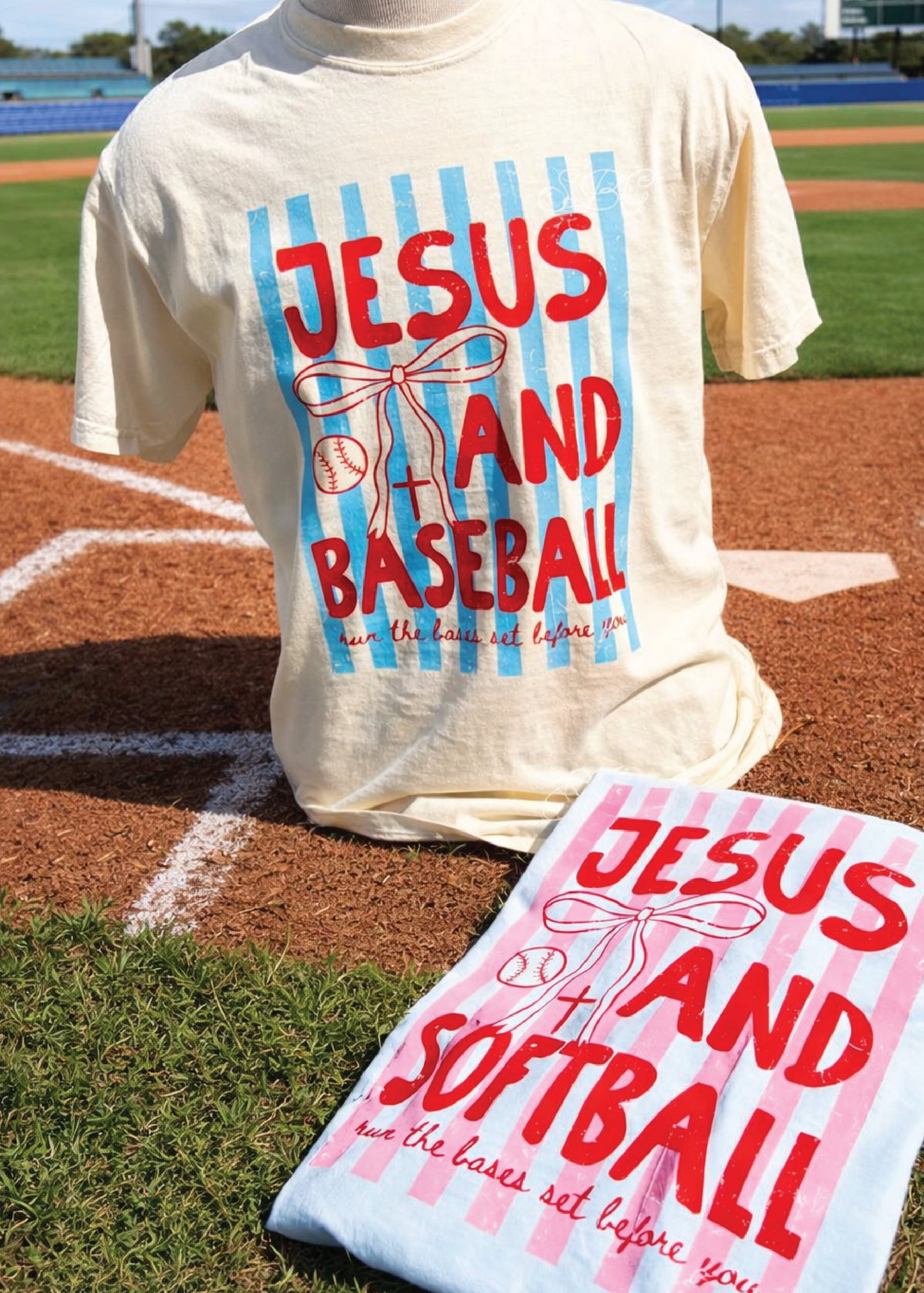 Jesus and Ball Comfort Color Tees